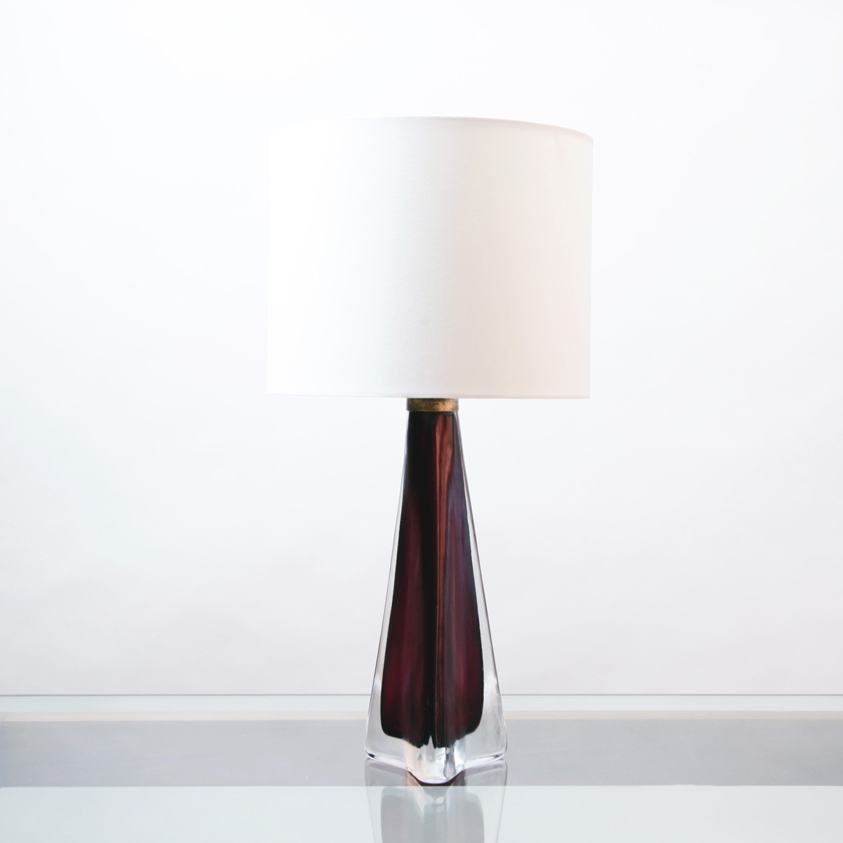 Glass Table Lamp by Carl Fagerlund for Orrefors