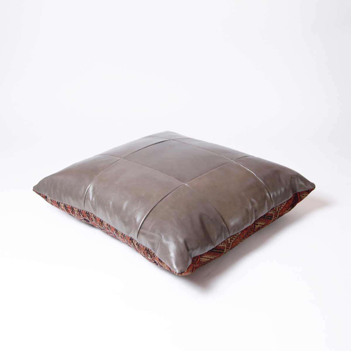 Floor Cushion - Leather Handle