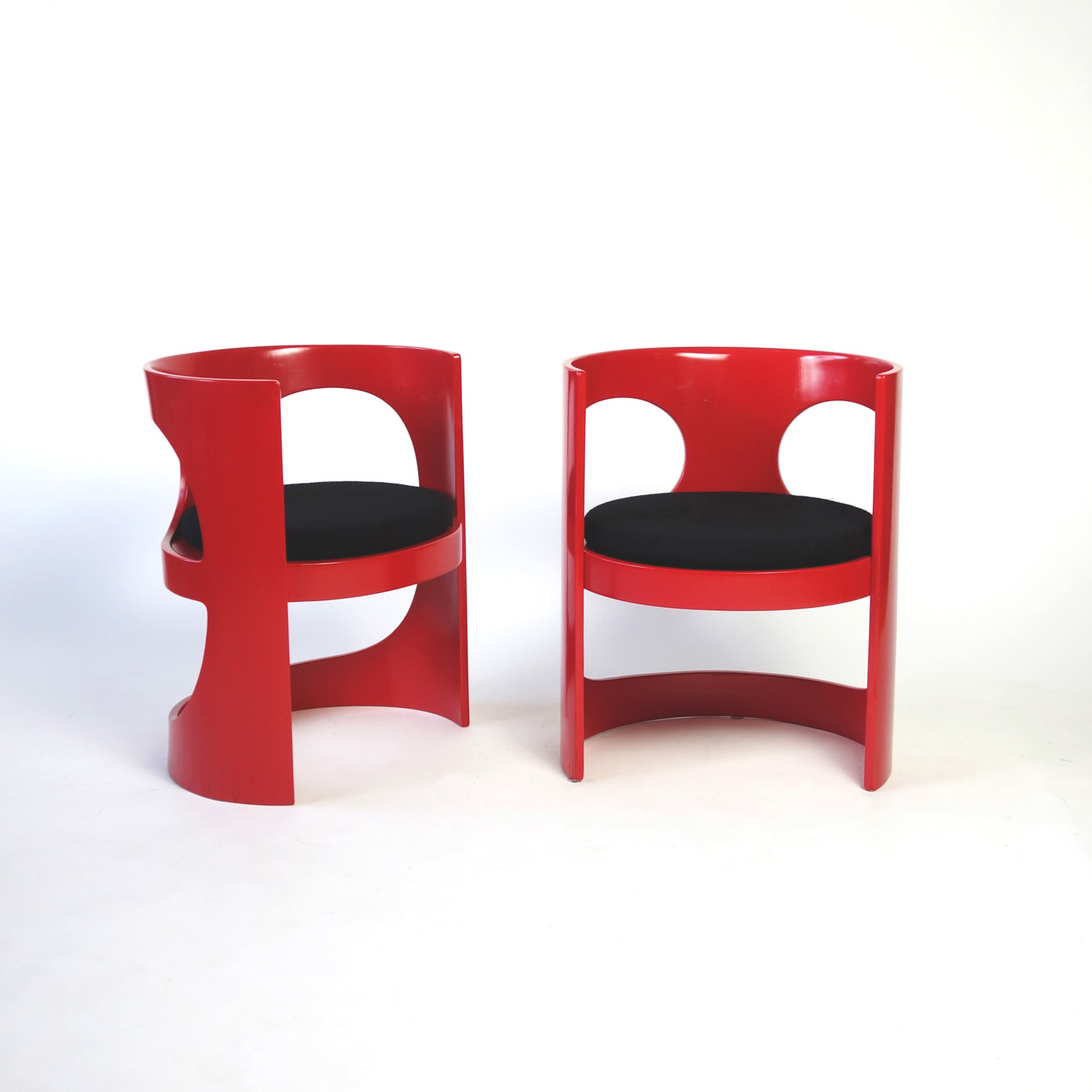 Rare Pair of Arne Jacobsen "Pre Pop" Chairs
