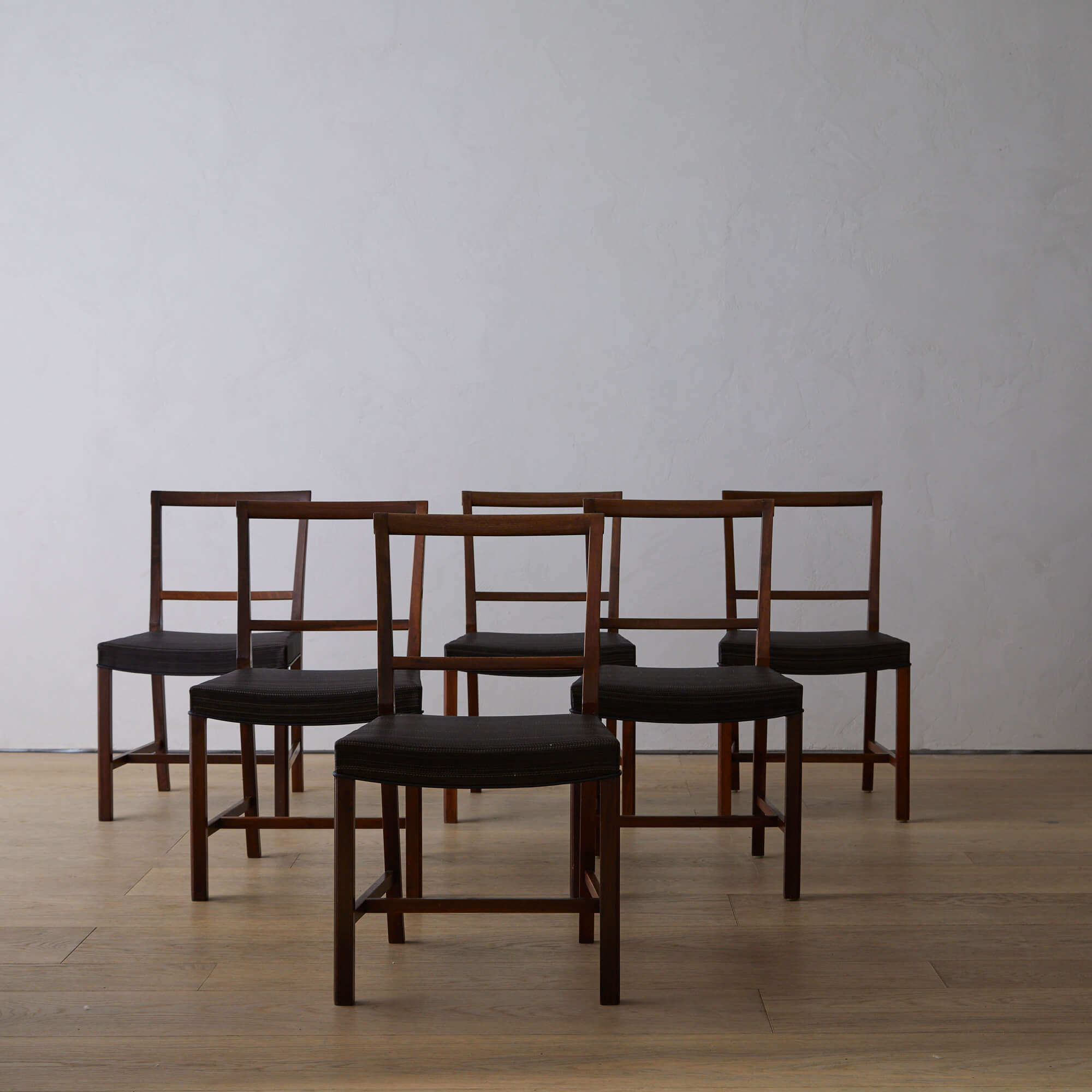 Six Frits Henningsen Dining Chairs
