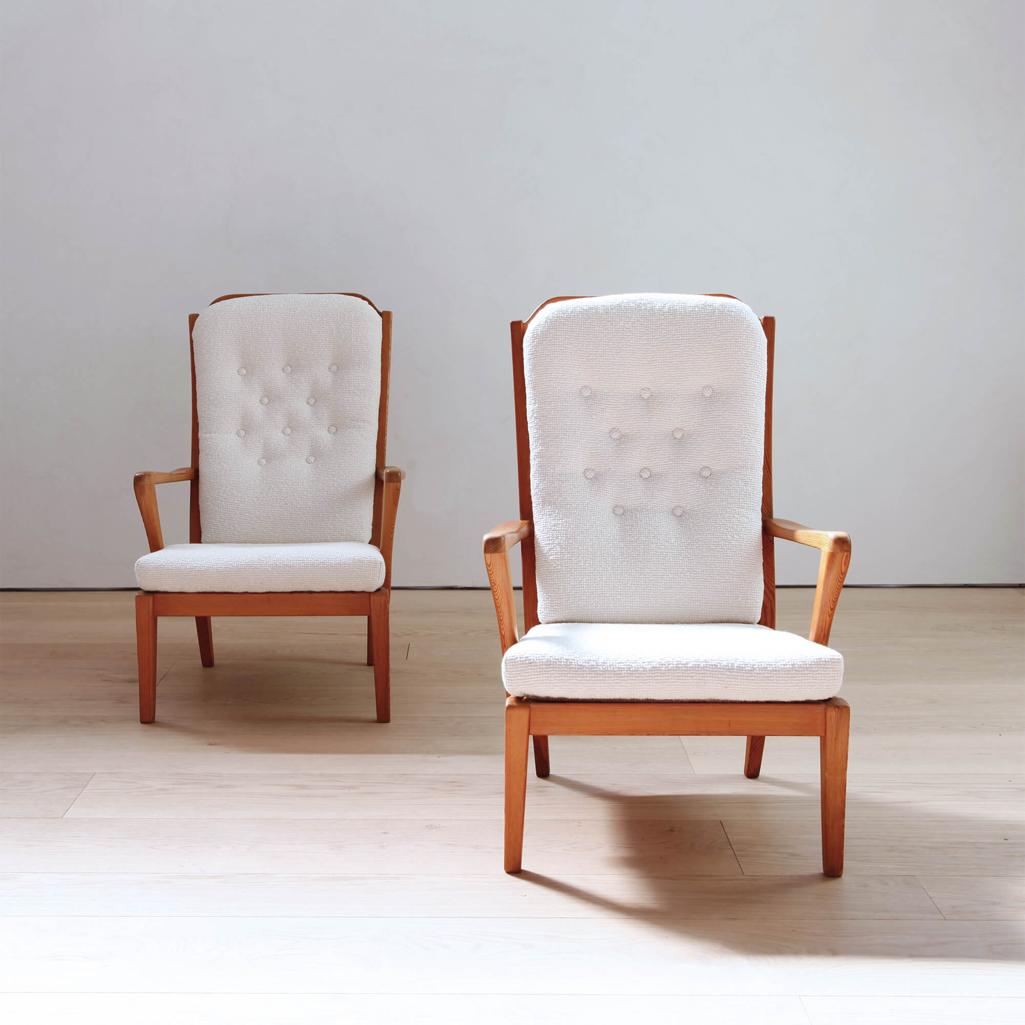 Rare Pair of "Mabulator" Chairs by Carl Malmsten