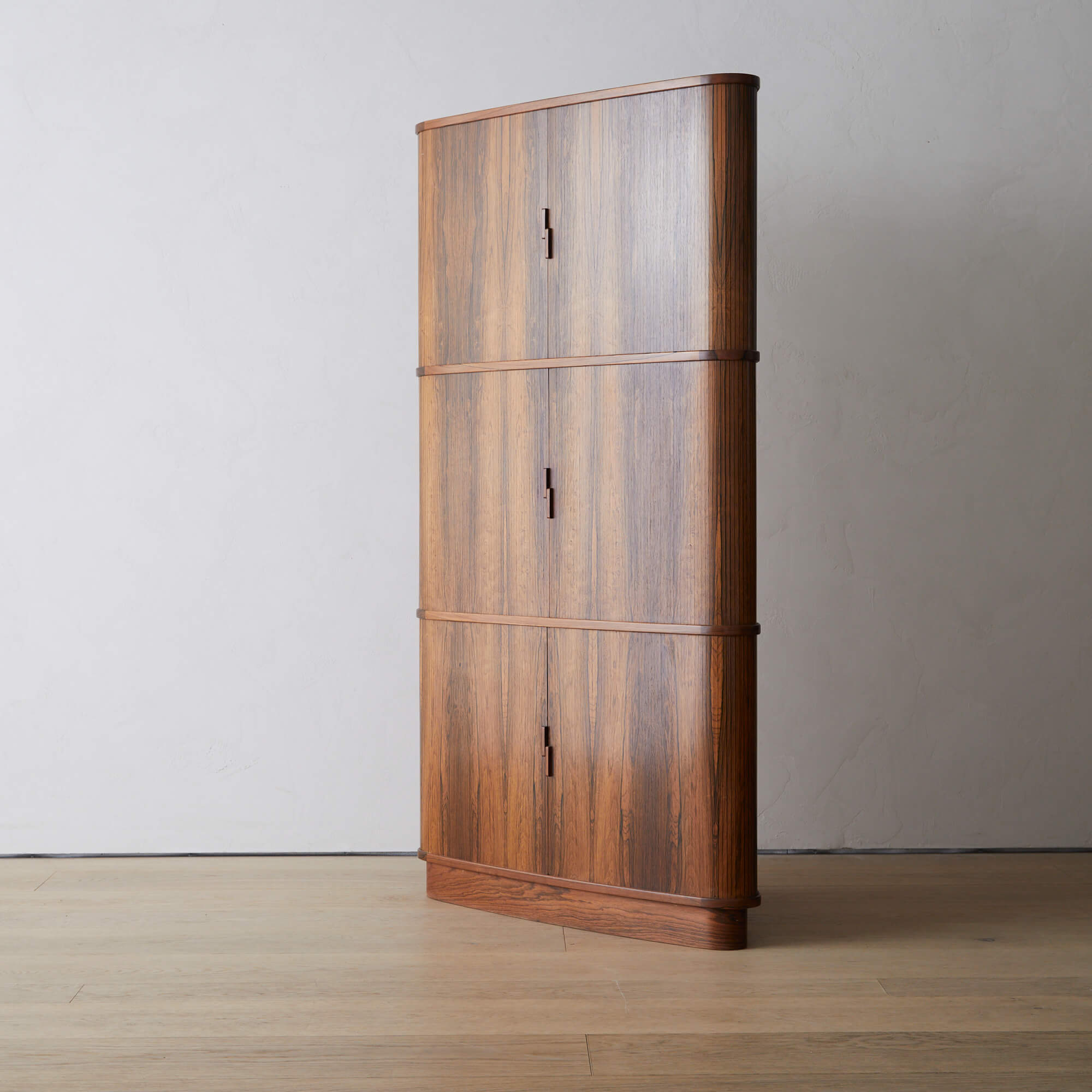 Brazilian Rosewood Corner cabinet by Niels Møller