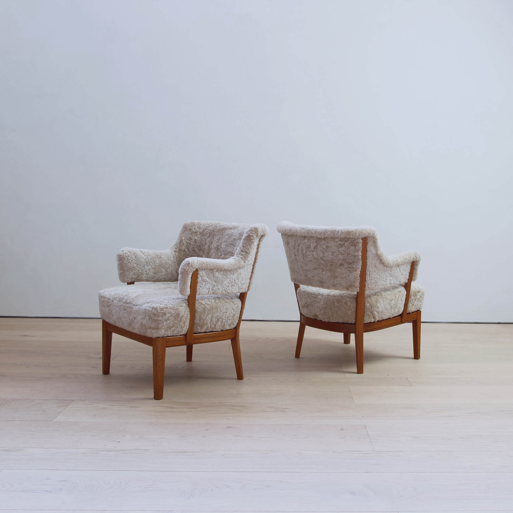 Pair of Armchairs by Carl Axel Acking