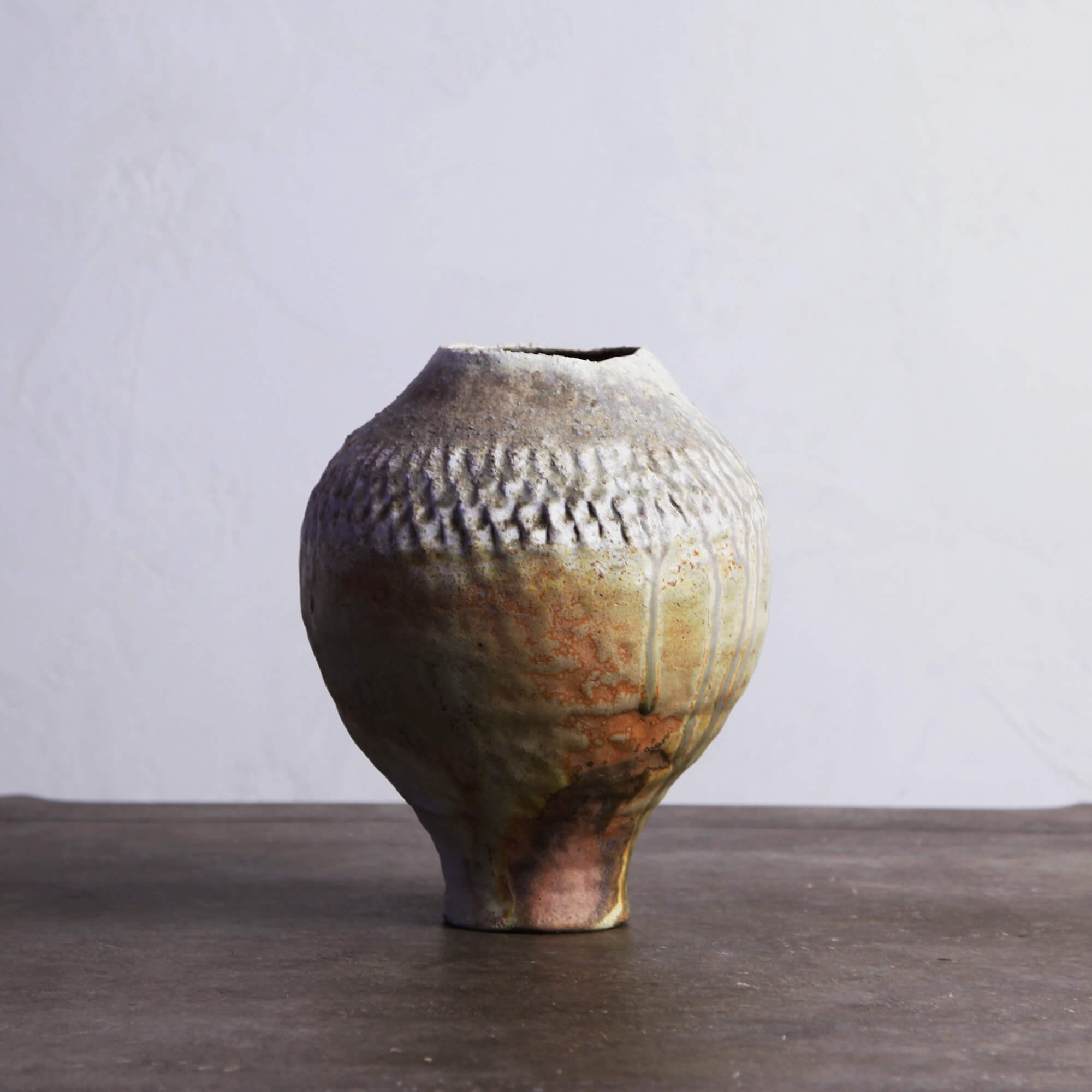 Wood-fired vessel by Young Mi Kim