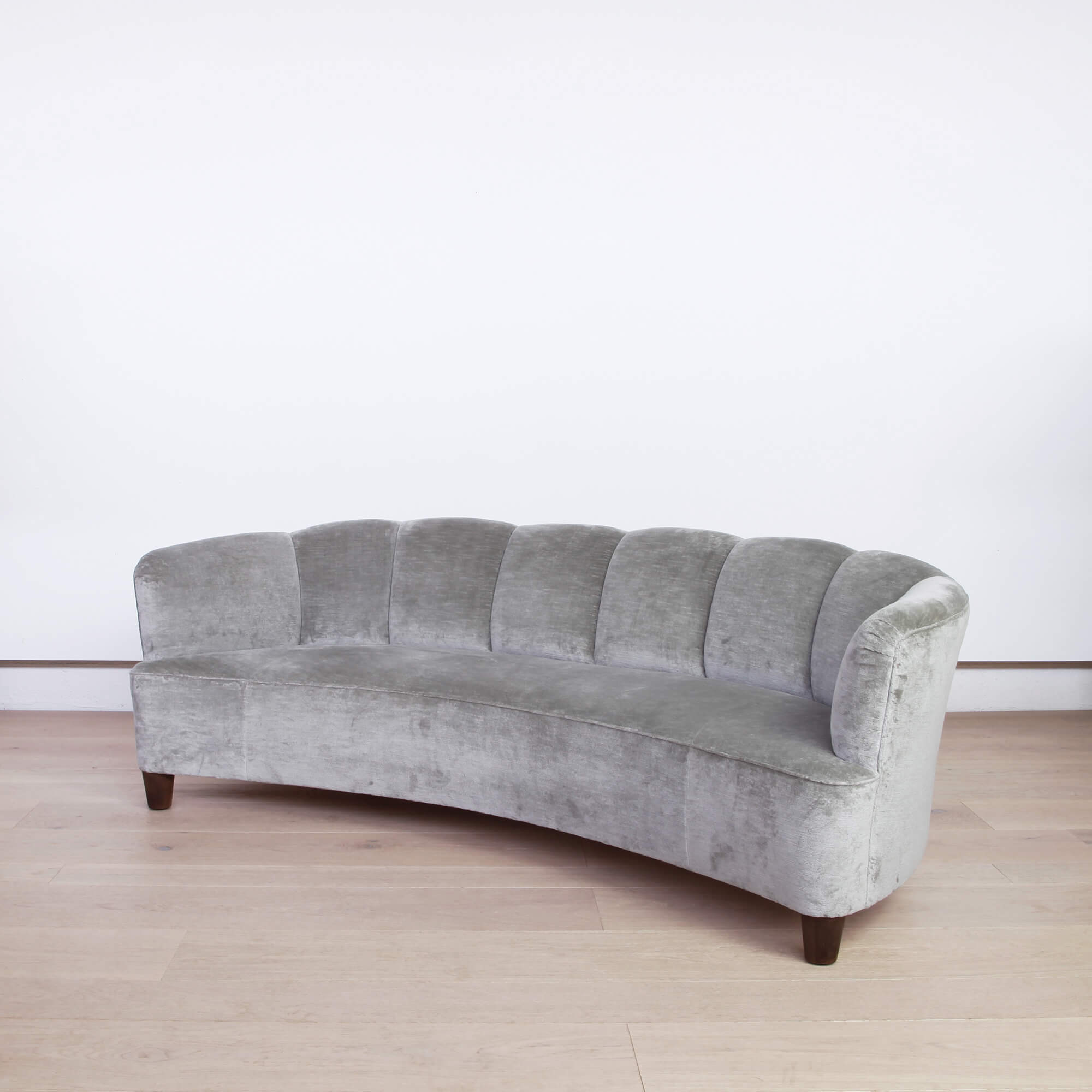 Demilune sofa by Lawton Mull