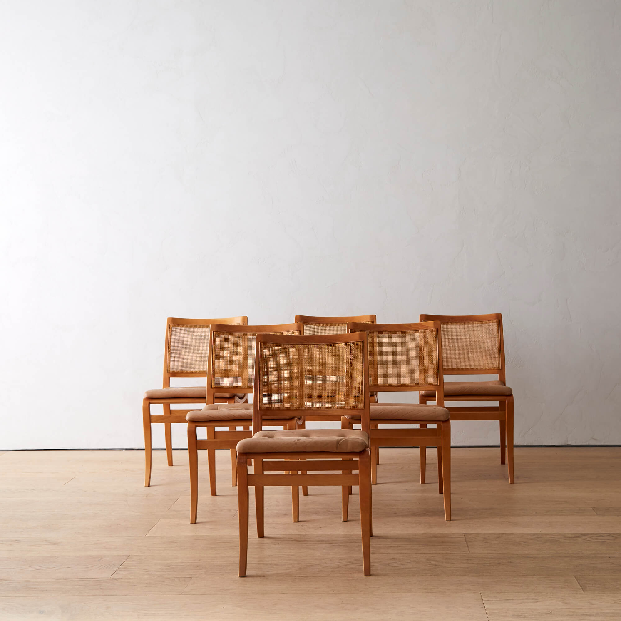6 Bruno Mathsson 'Kerstin' Dining Chairs for Dux