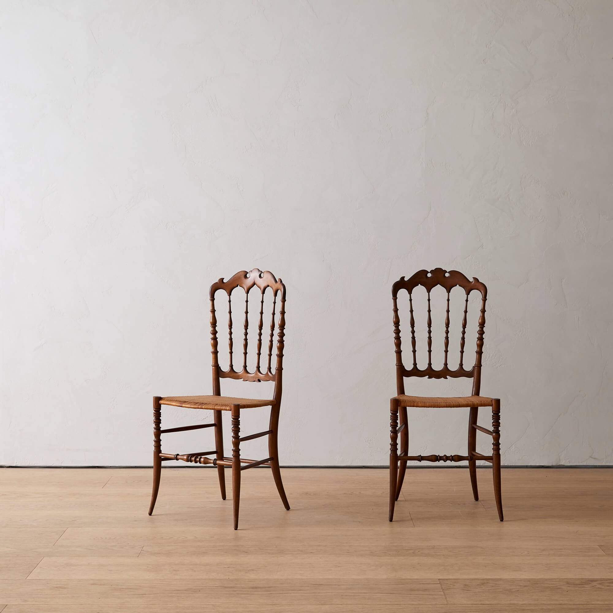 Pair of Gasparini Chiavari Chairs