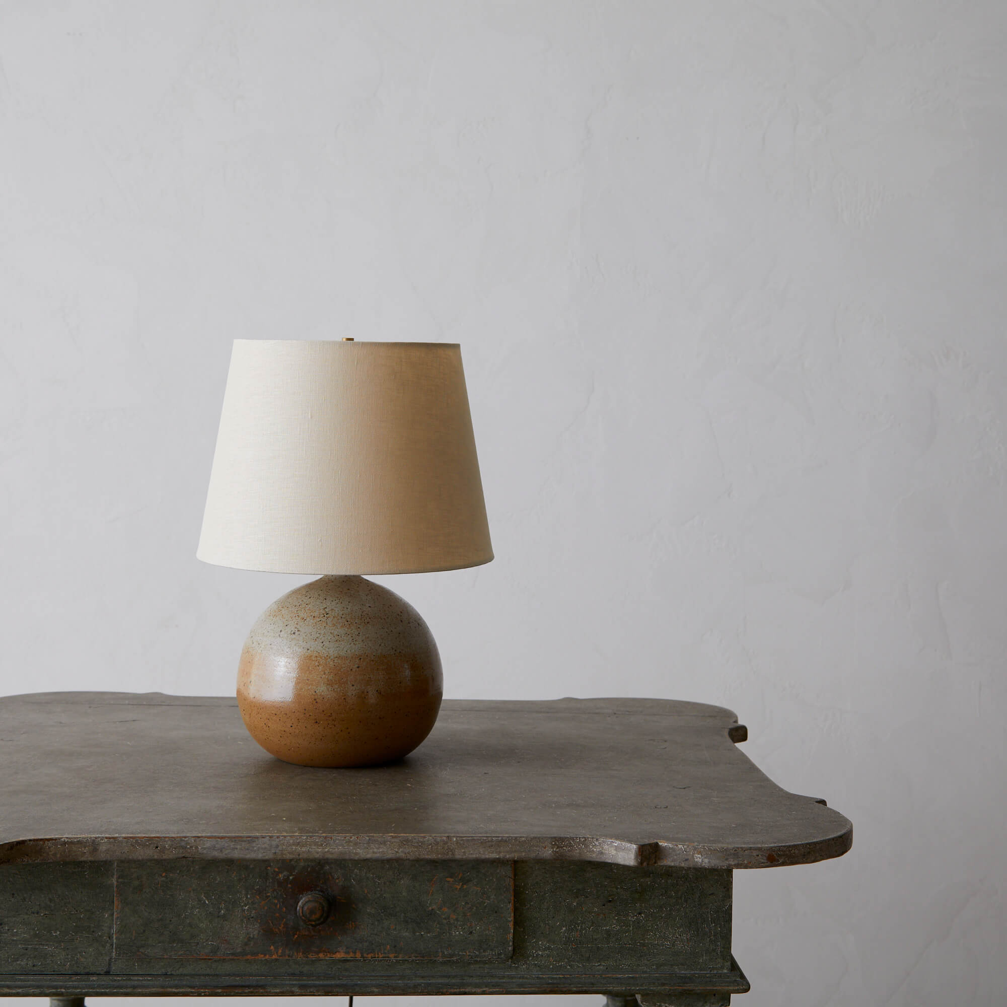 French ceramic table lamp