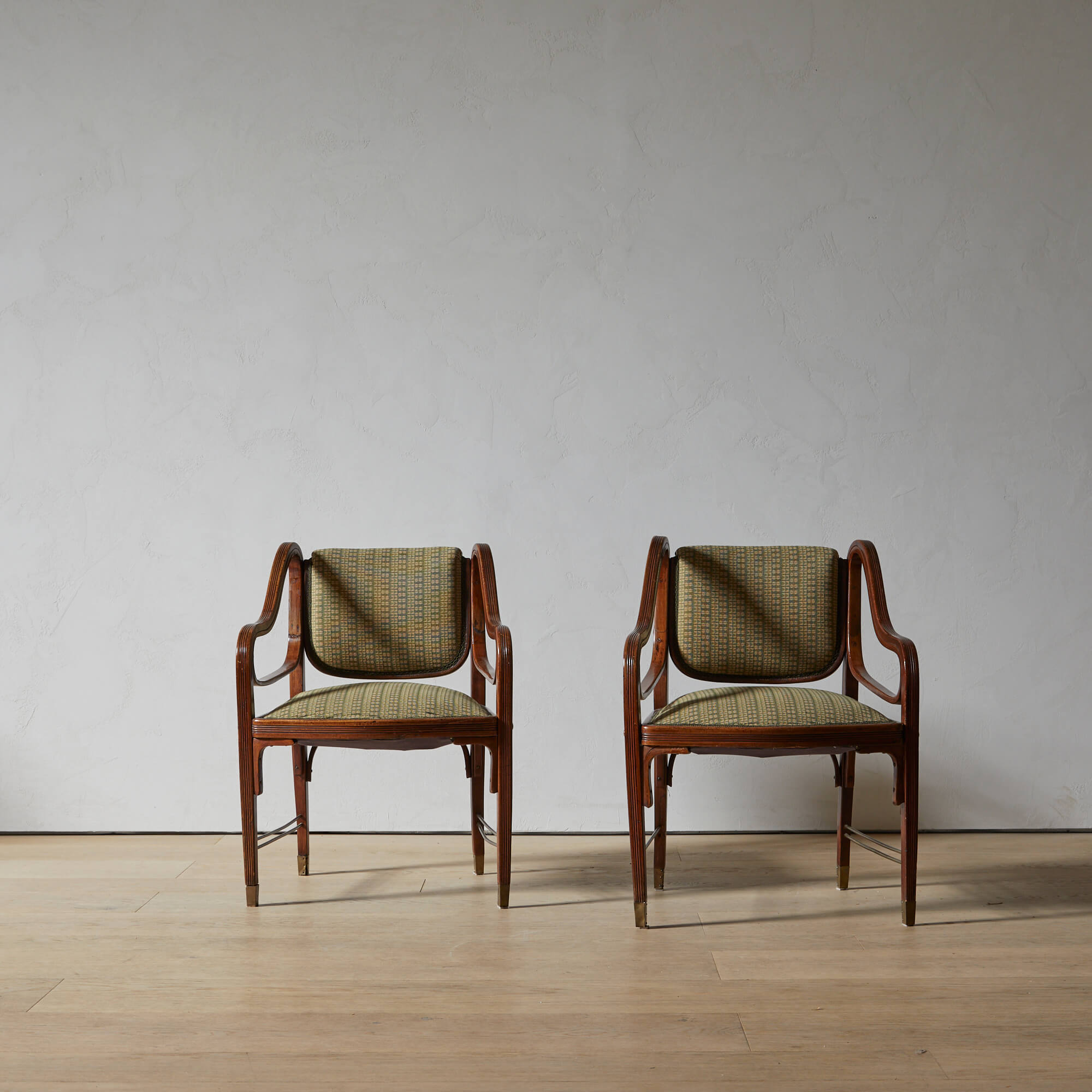 Pair of Bentwood Armchairs by Otto Wagner