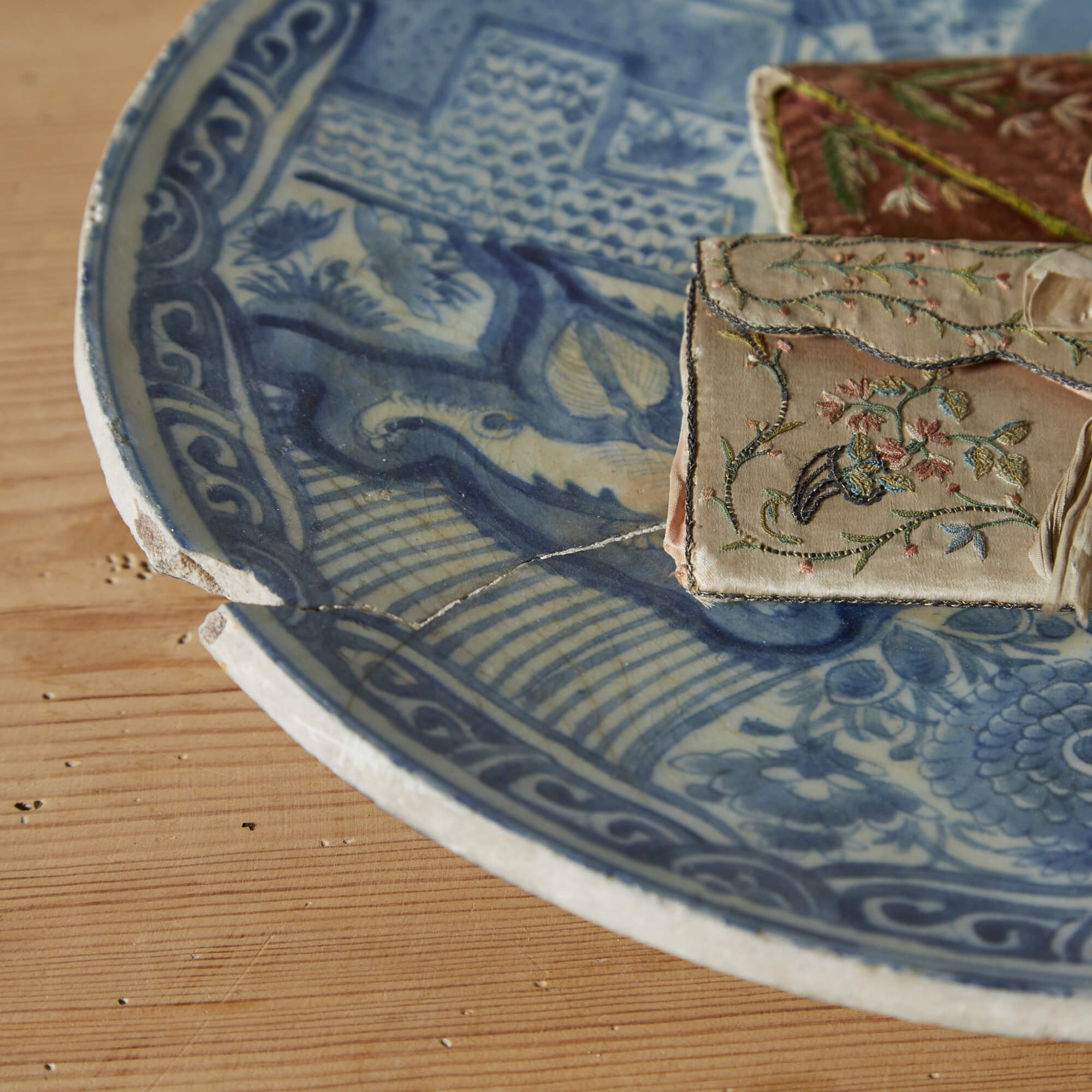 Safavid Blue and White Platter