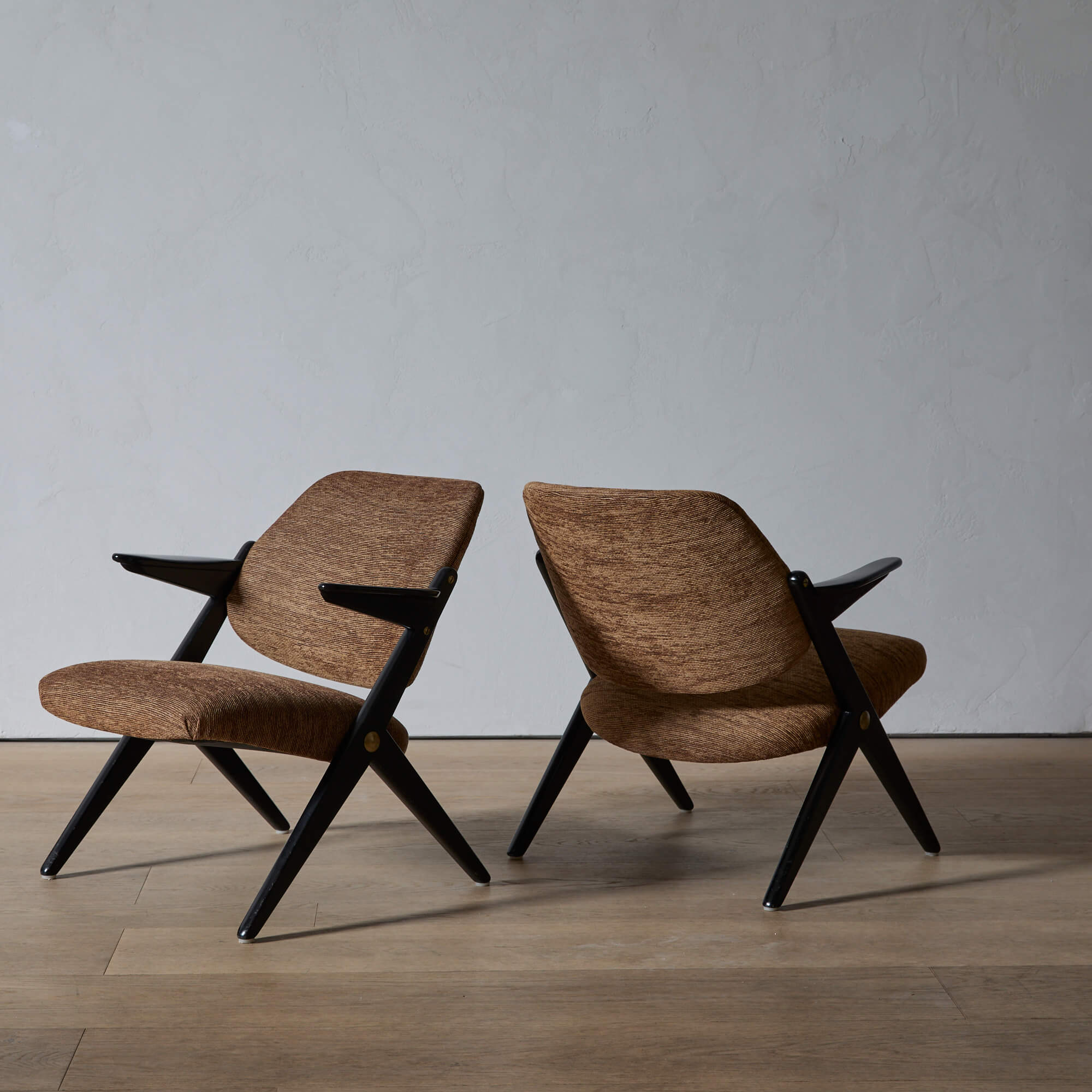 Bengt Ruda Pair of Chairs from the 'Trivia' Series