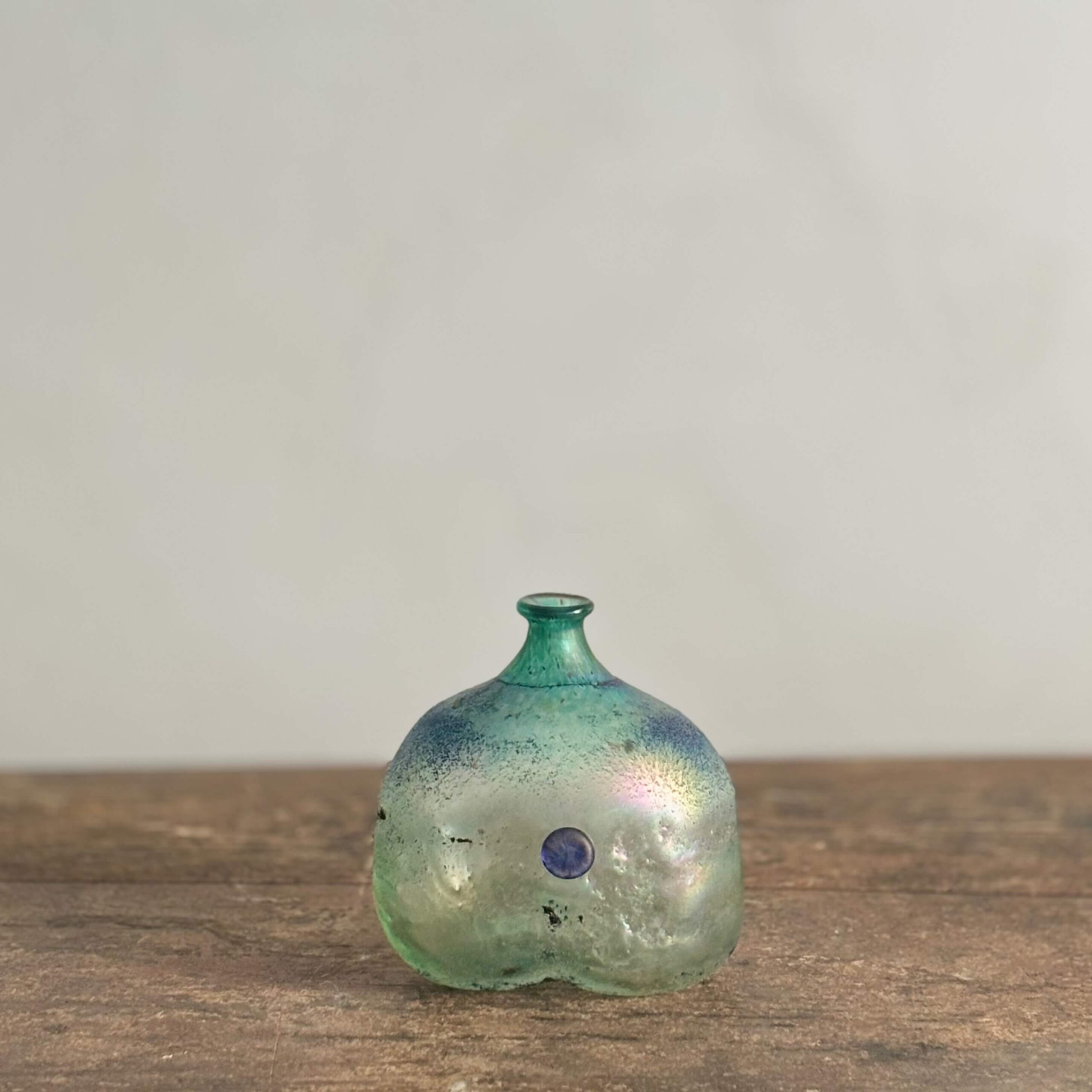 Glass Bottle by Bertil Vallien for Kosta Boda