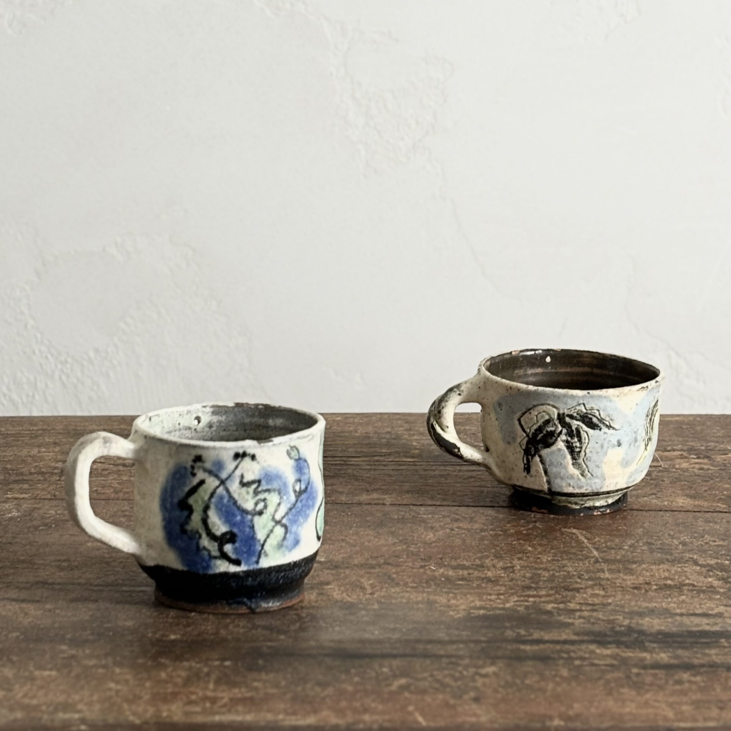 Pair of Ceramic Mugs by Henry Varnum Poor