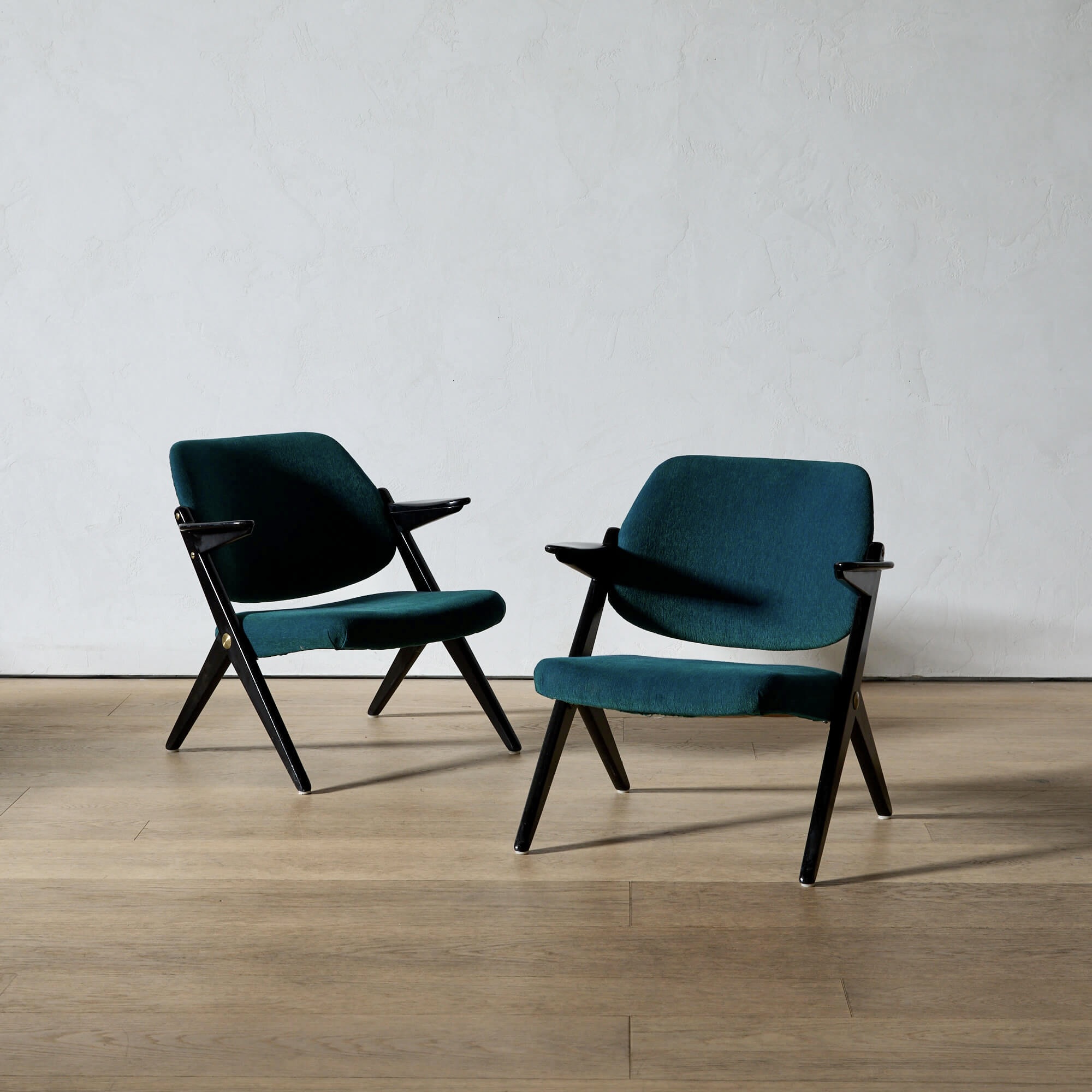 Bengt Ruda Pair of Chairs from the 'Trivia' Series