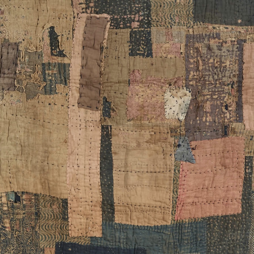 OVERDYED AND LAYERED, PATCHED AND MENDED SHIKIMONO OR “UNDER THING”