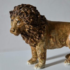 Swedish Ceramic Lion
