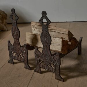 Aesthetic Movement Andirons