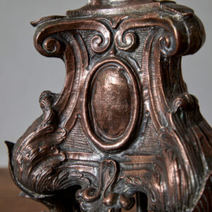 Pair of 17th Century Italian Pricket Lamps