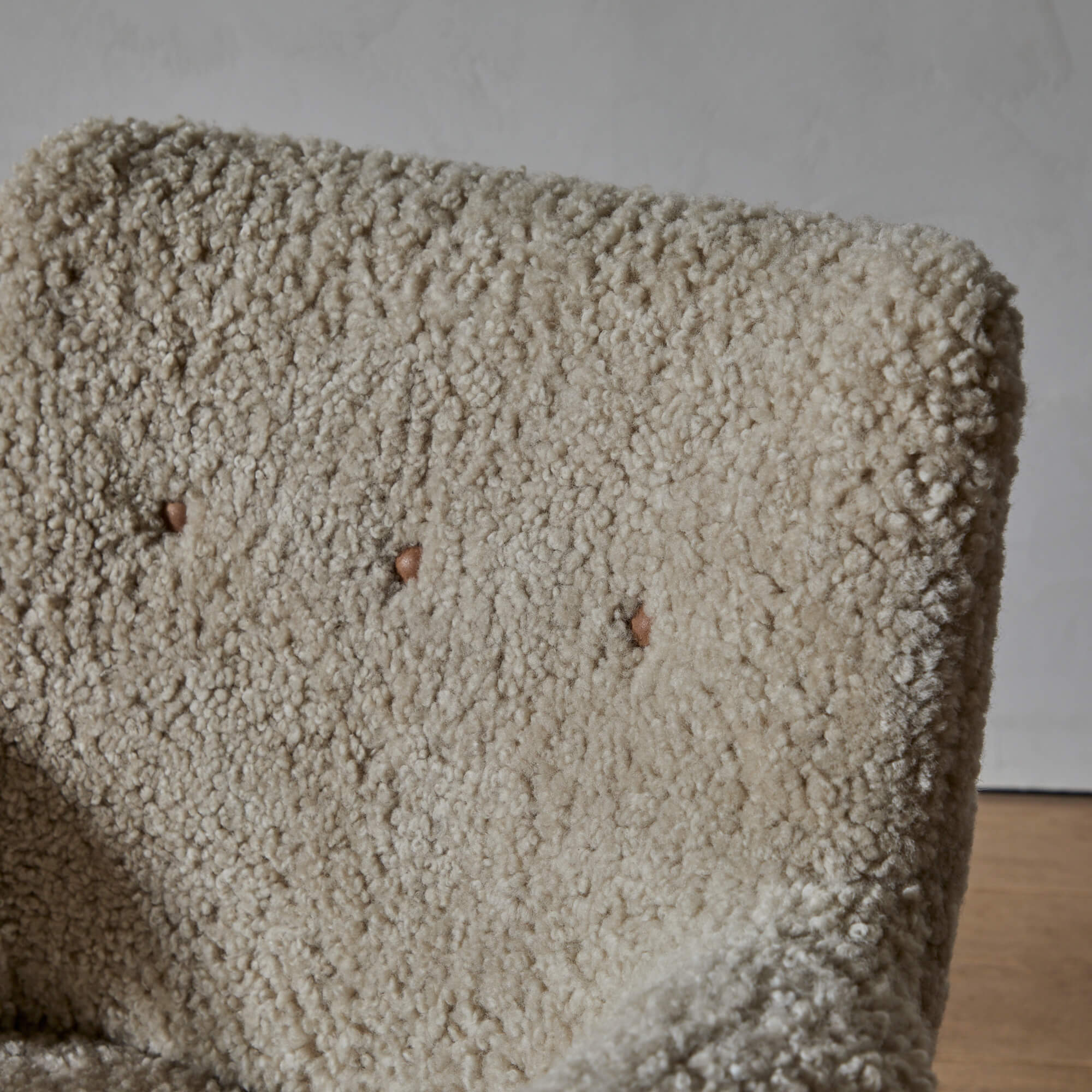 Shearling-covered Armchair by Carin Bryggman - Image 7