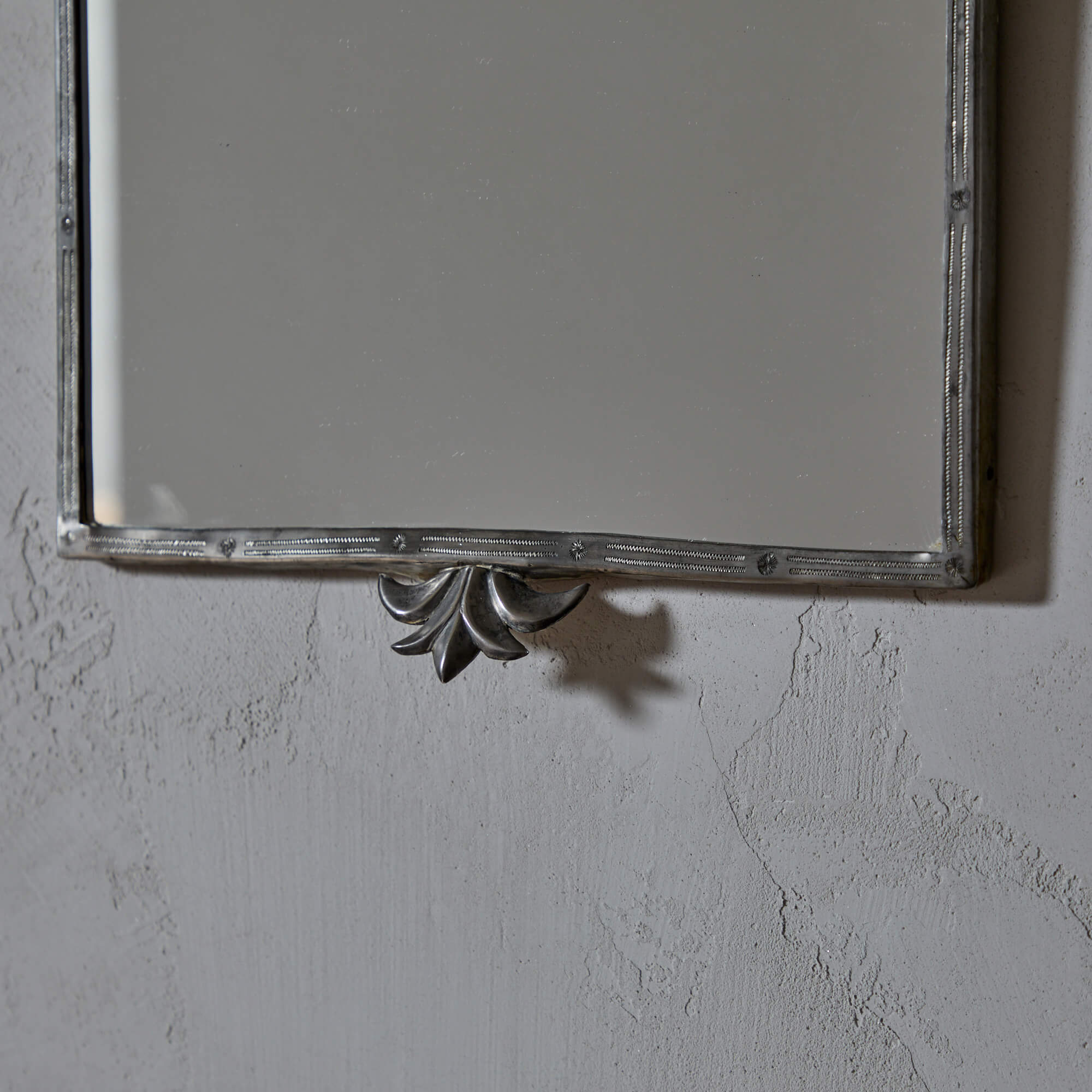 Rare Pewter Mirror by Ellen Victoria Kajerdt - Image 5
