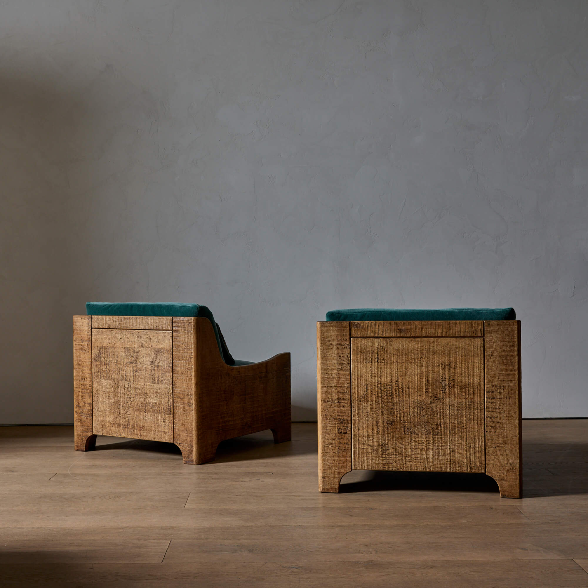 Pair of Low Belgian Lounge Chairs - Image 5