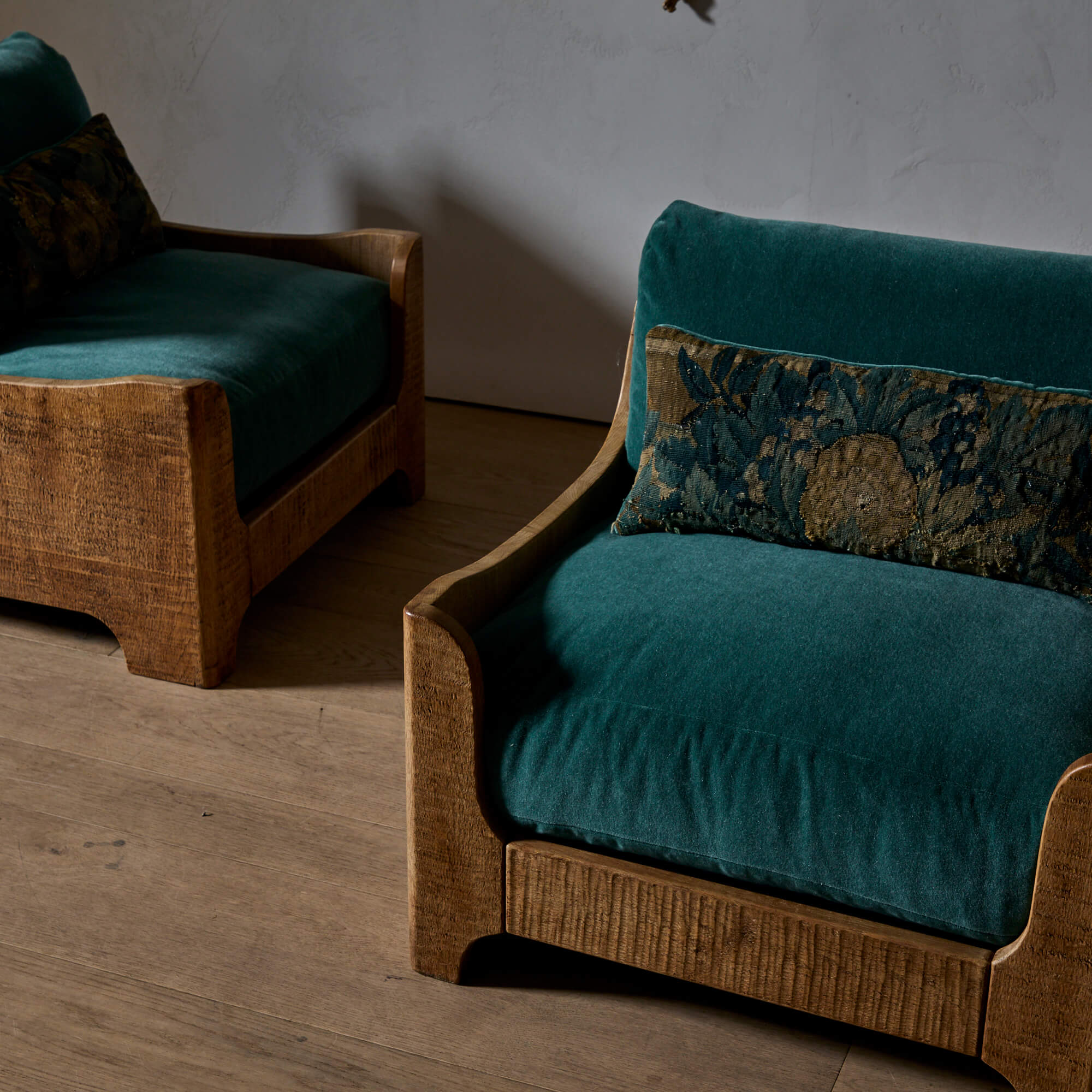 Pair of Low Belgian Lounge Chairs - Image 7