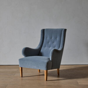 High-Back "Oskar" Chair by Carl Malmsten