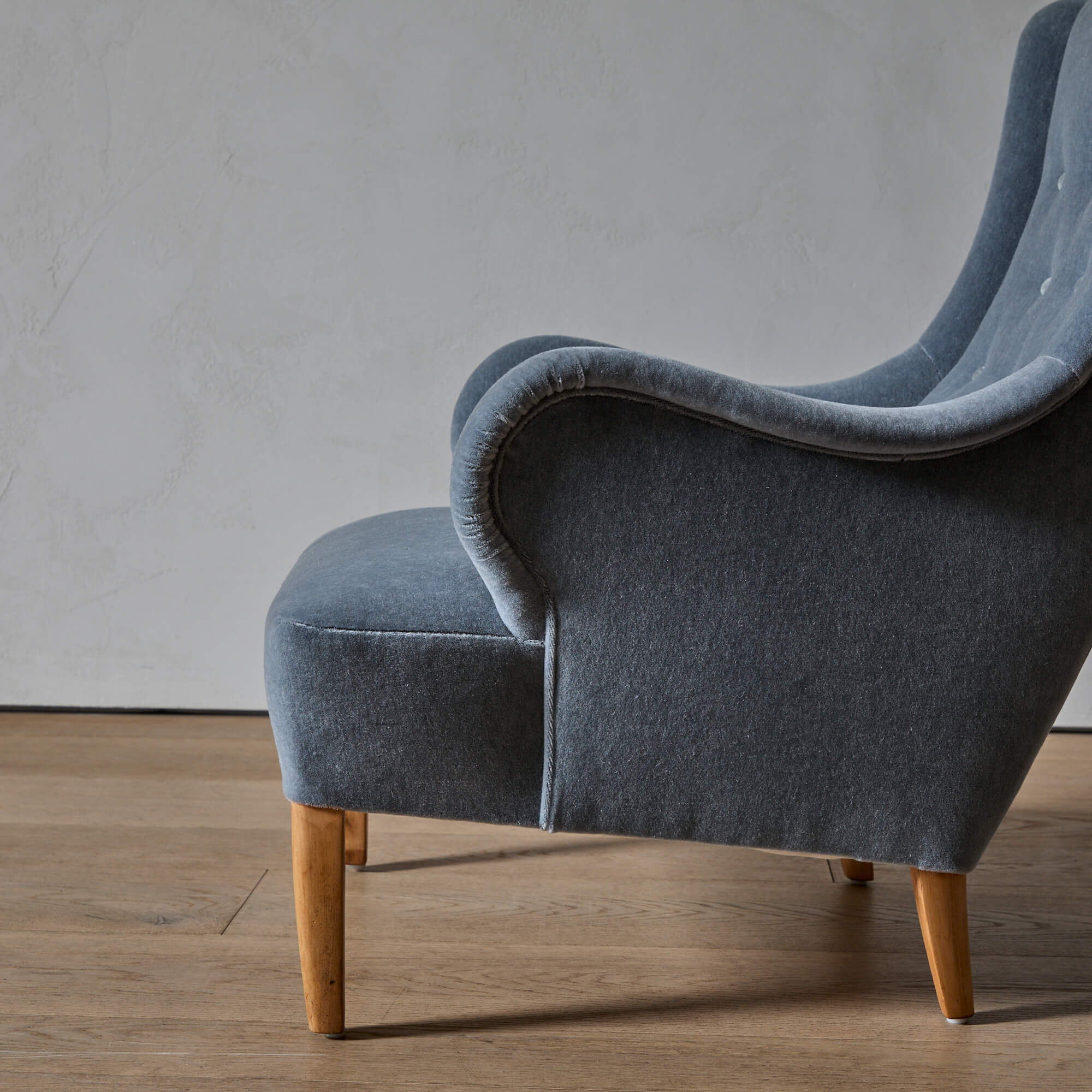 High-Back "Oskar" Chair by Carl Malmsten - Image 5