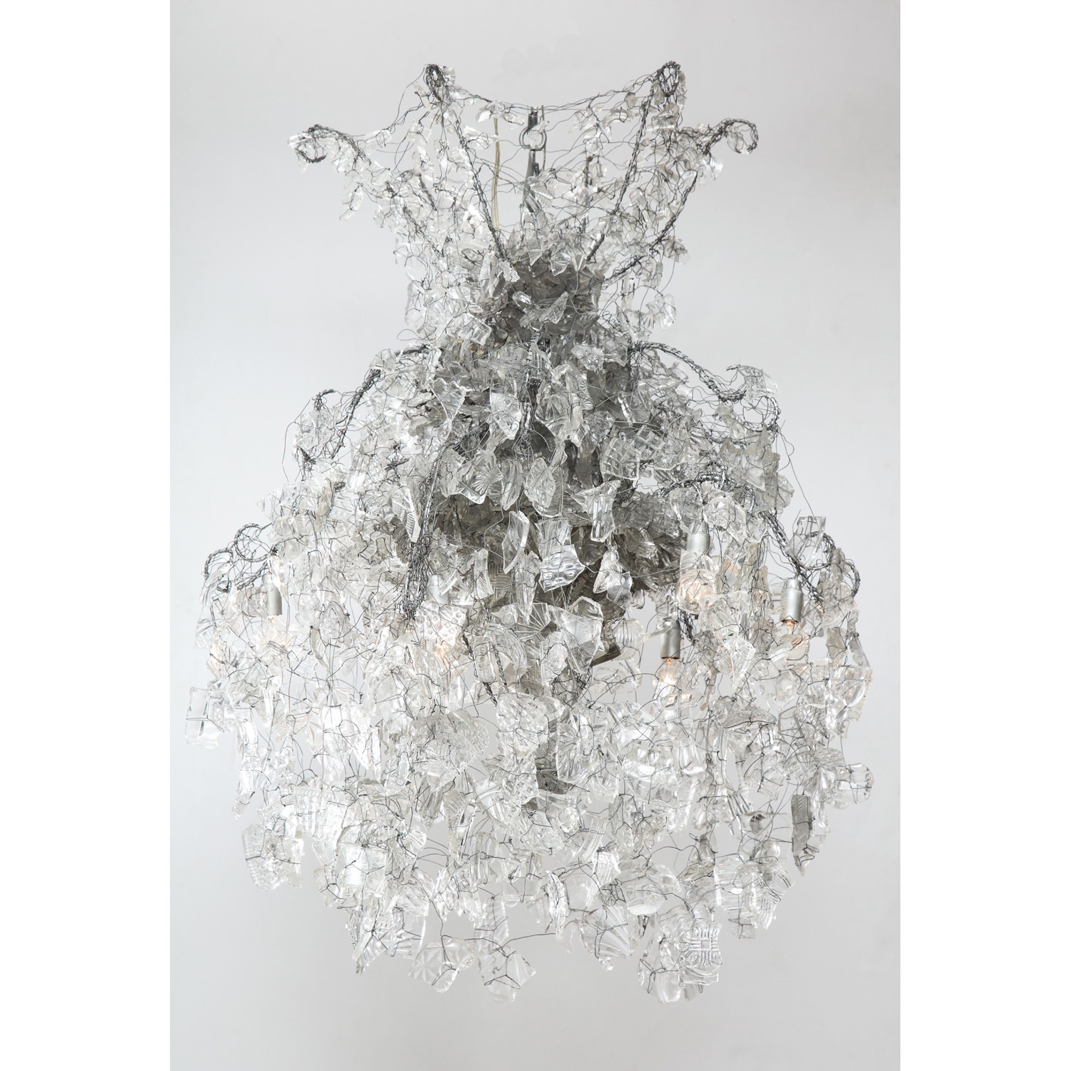 Broken Ice chandelier by Deborah Thomas