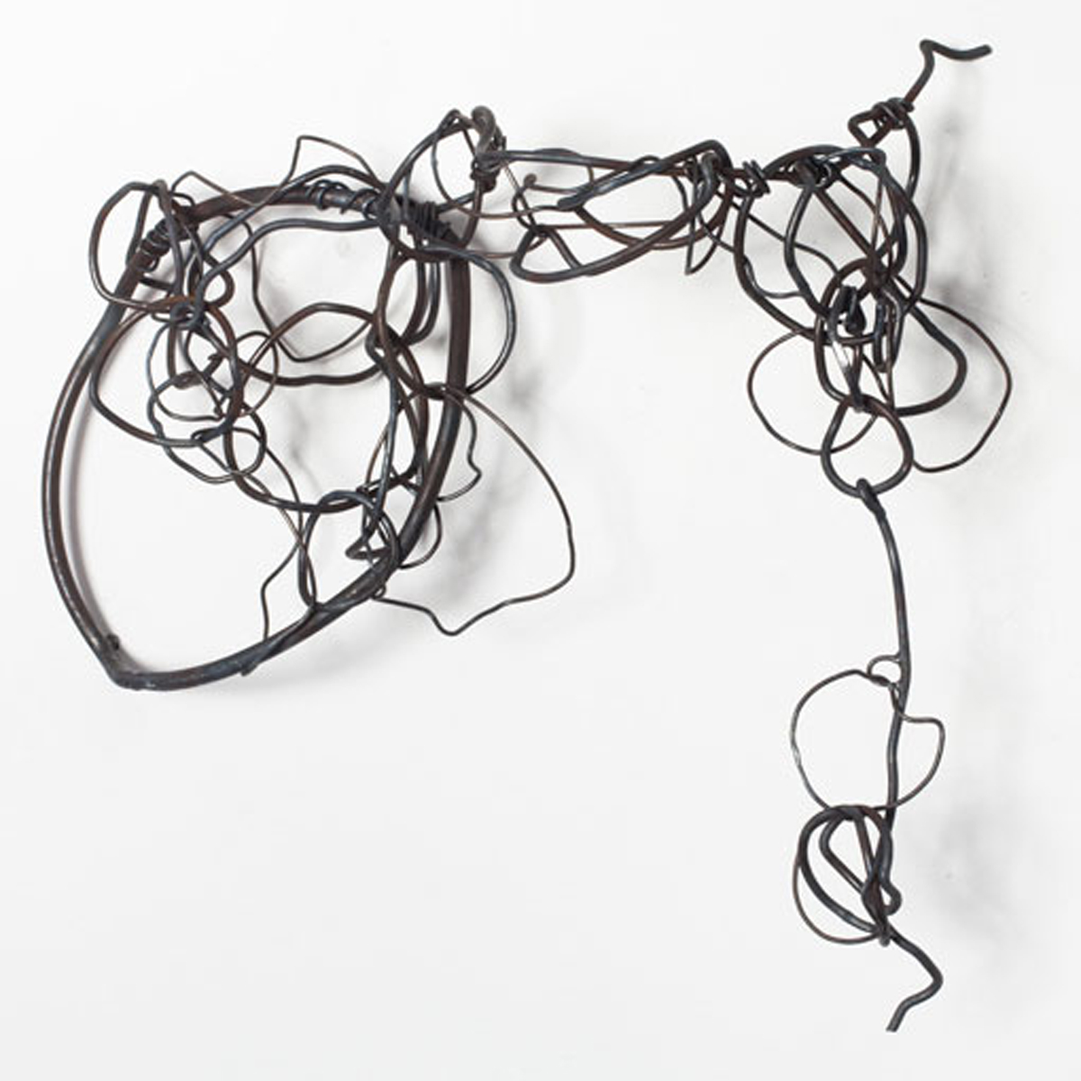 Welded steel sculptures by Rebecca Welz